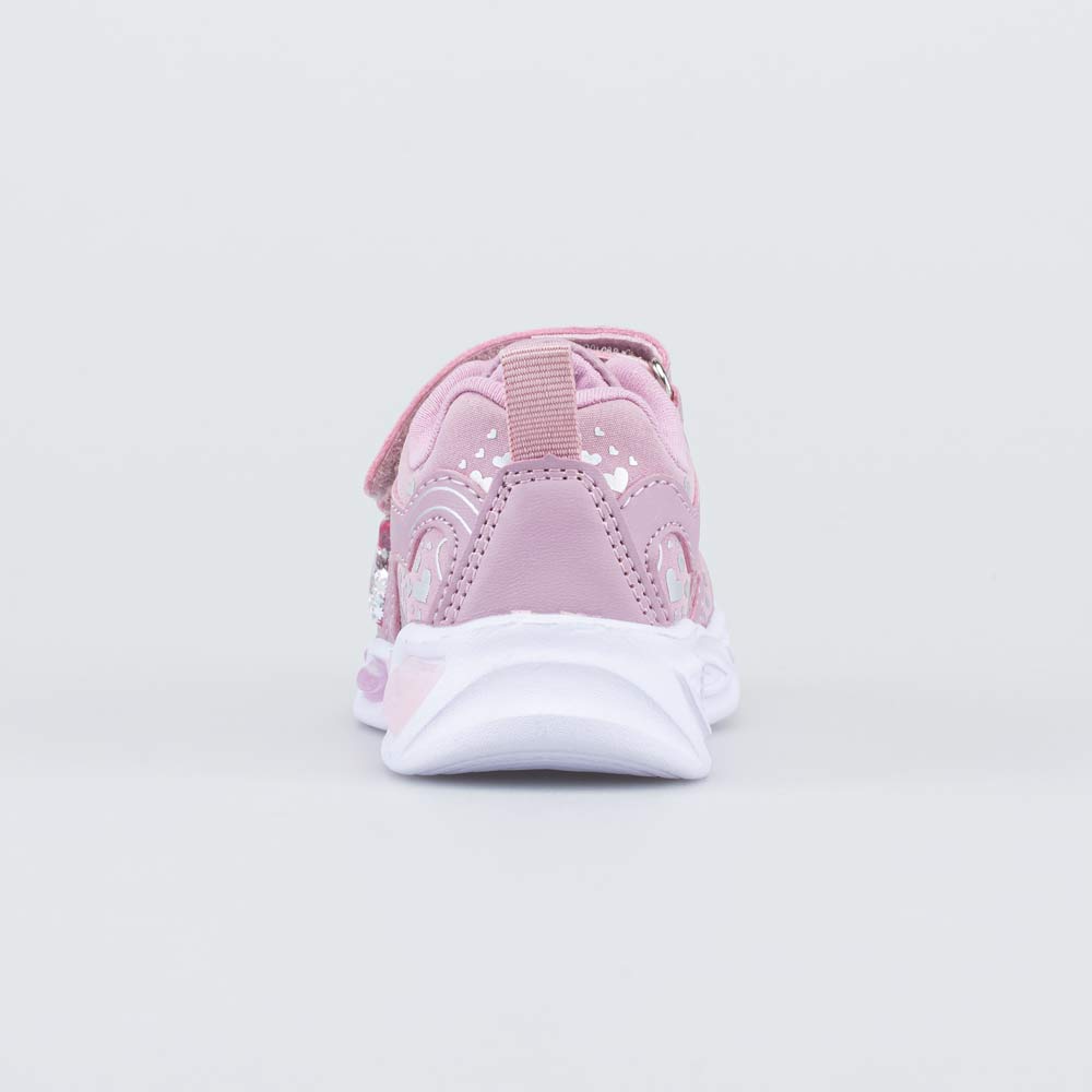 044002-71 Розовые кроссовки с LED и Softshell, все фото 5