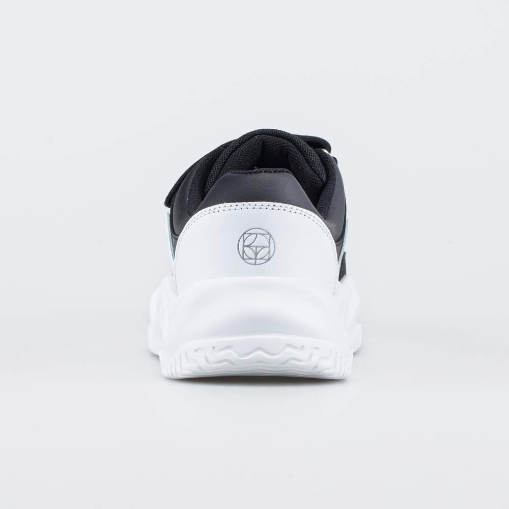 644491-72 Черные кожаные кроссовки на липучке, все фото 5