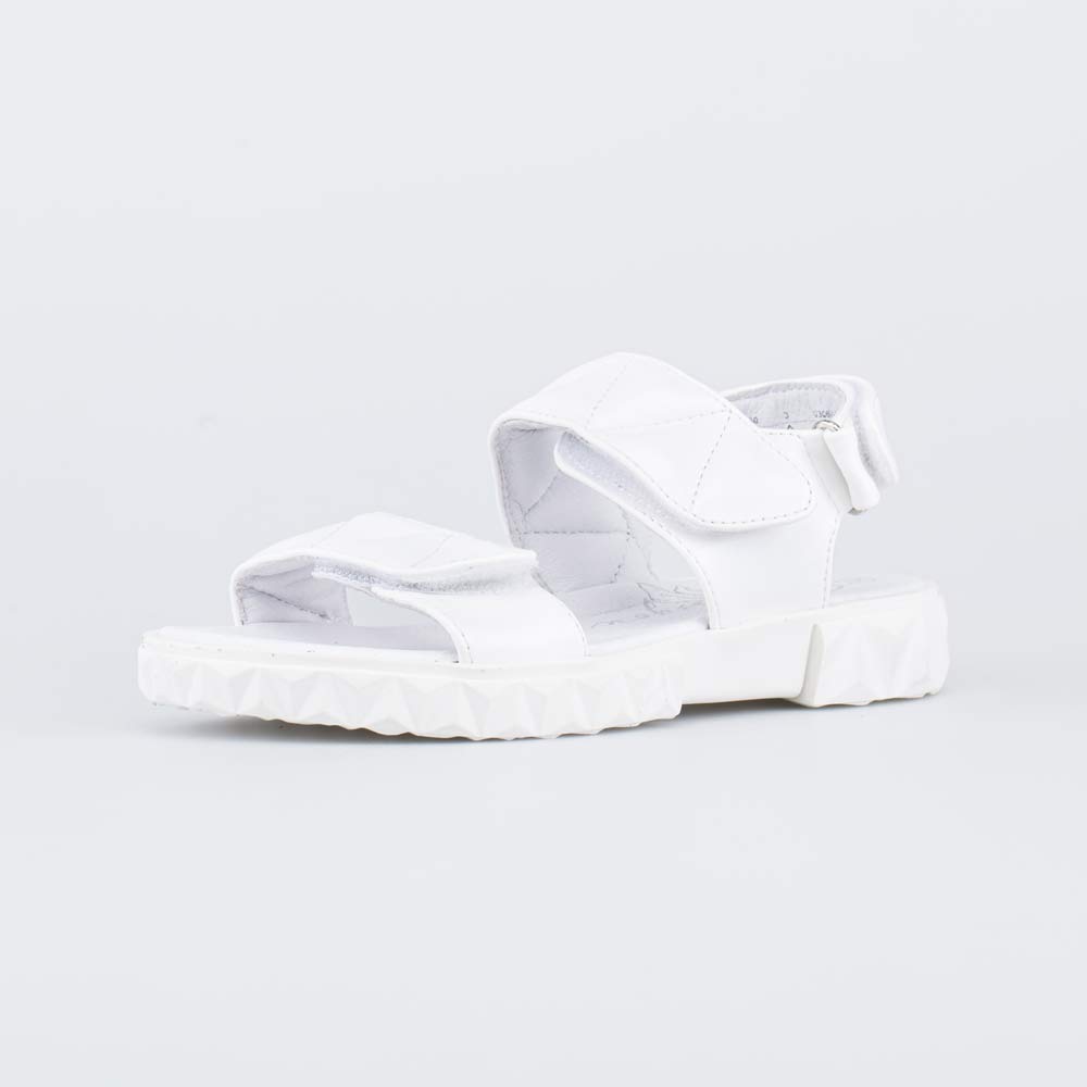 723021-22 Белые босоножки на липучках, все фото 1