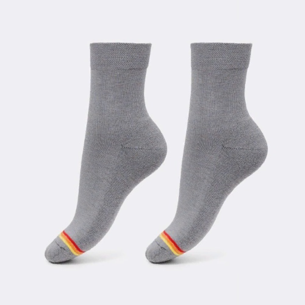 07742341-40 Детские термоноски с махрой MF серый, все фото 1