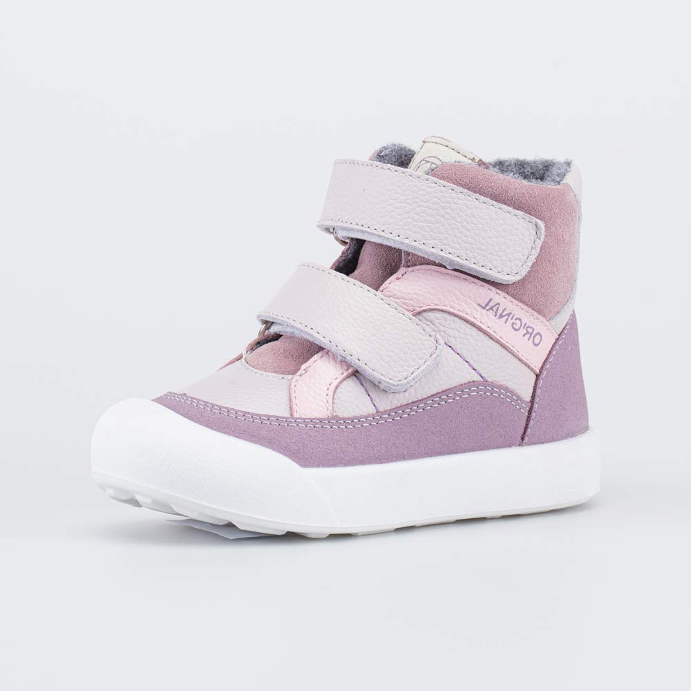 352423-34 Кожаные ботинки утепленные для девочки, все фото 1