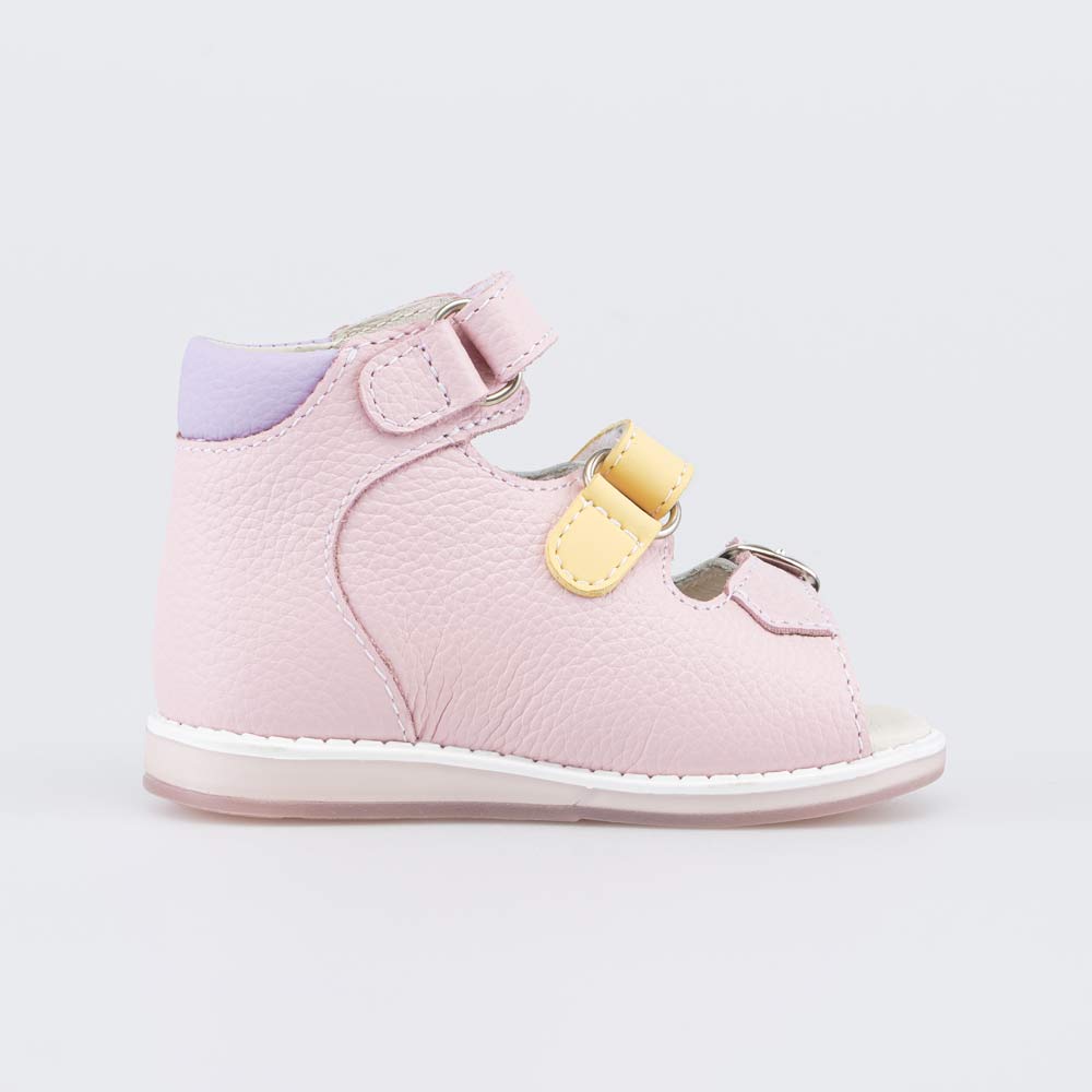 022162-29 Кожаные сандалии для девочки Первые шаги, все фото 2