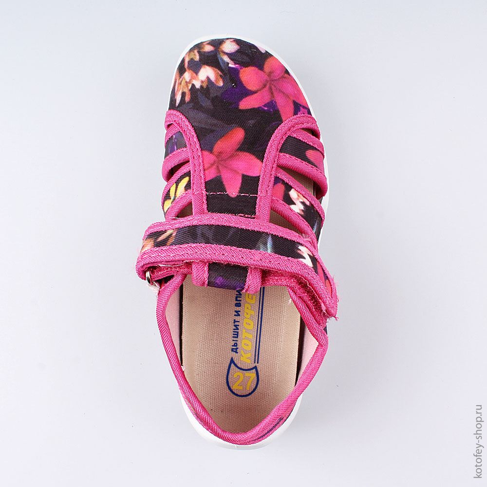 421030-11 Босоножки текстильные, все фото 4