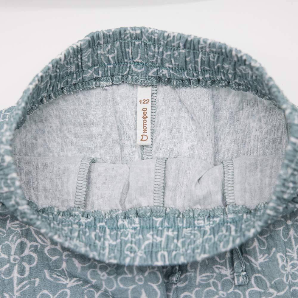 07864088-40 Костюм топ на завязках + шорты мятный, все фото 3