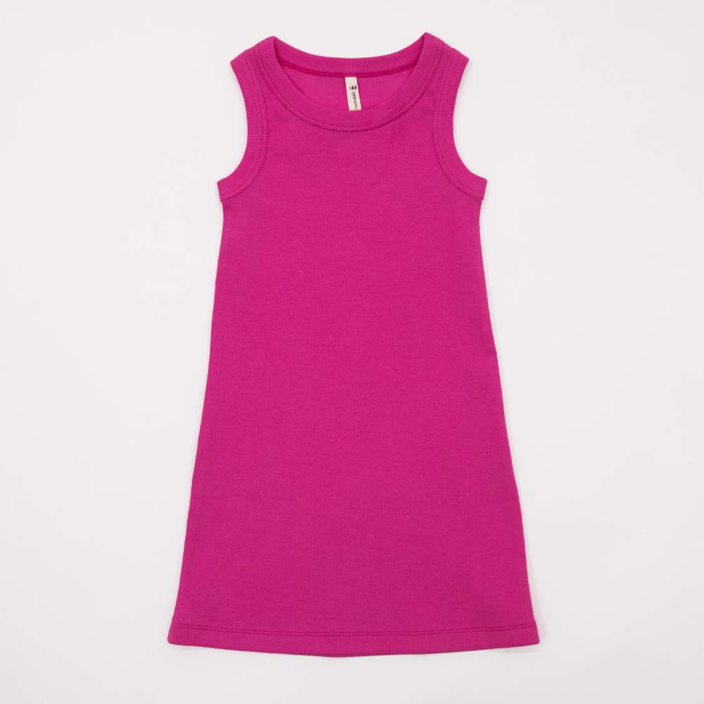 07865062-40 Платье трикотажное для девочки фуксия, все фото 1