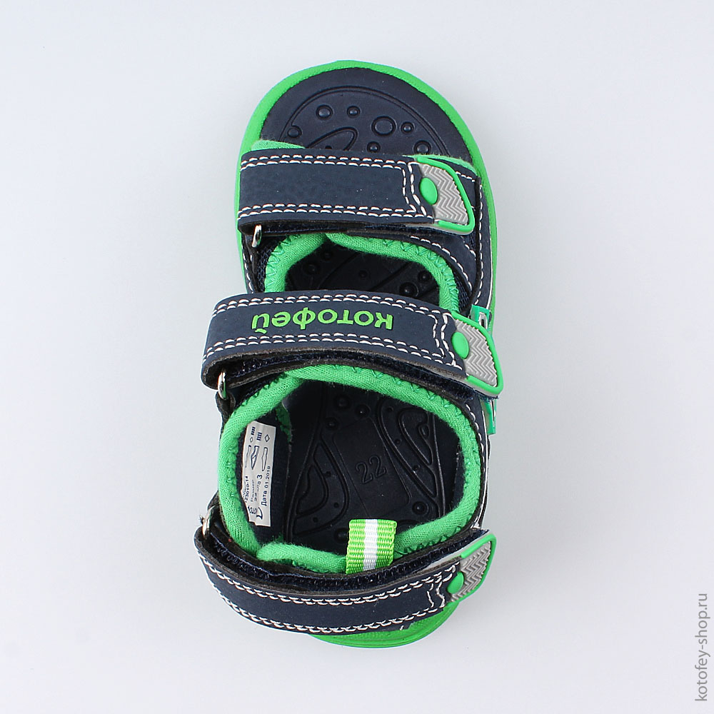 123010-14 Пляжная обувь с LED-подсветкой, все фото 4