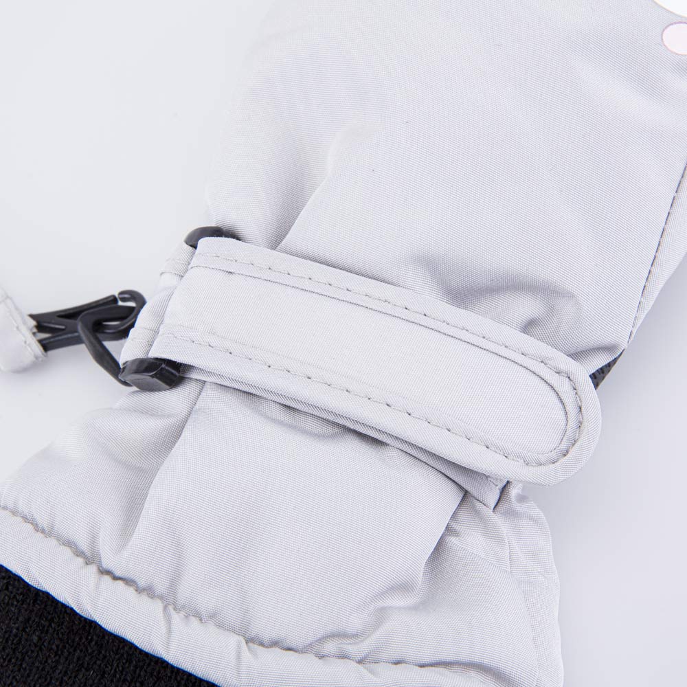 07821147-40 Варежки утепленные Милый котик серый, все фото 3