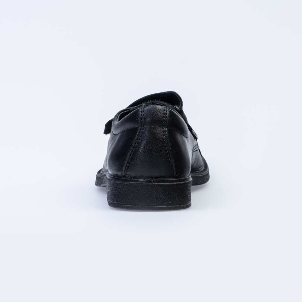 632308-22 Туфли черные на липучке , все фото 5