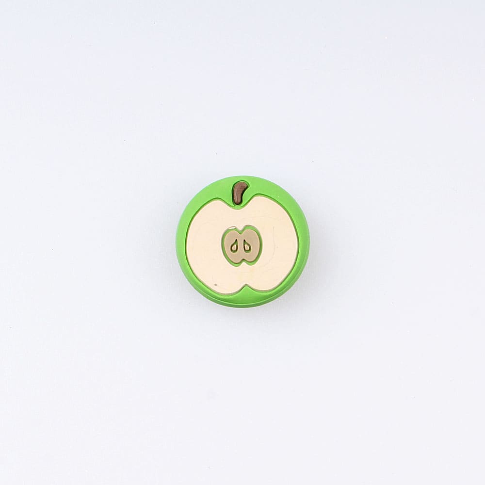 03014006-40 Украшение для обуви Зеленое яблоко, все фото 3