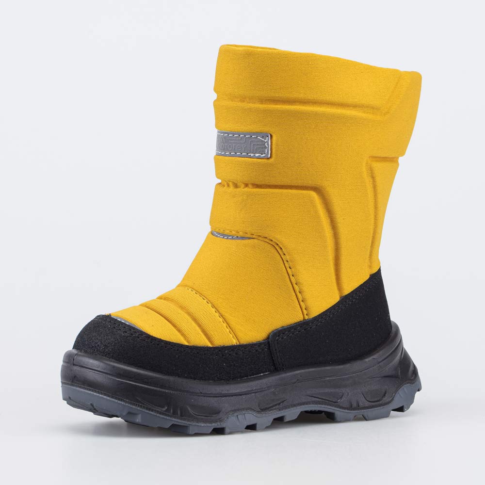 664151-41 Дутики для мальчика-подростка горчичный, все фото 1