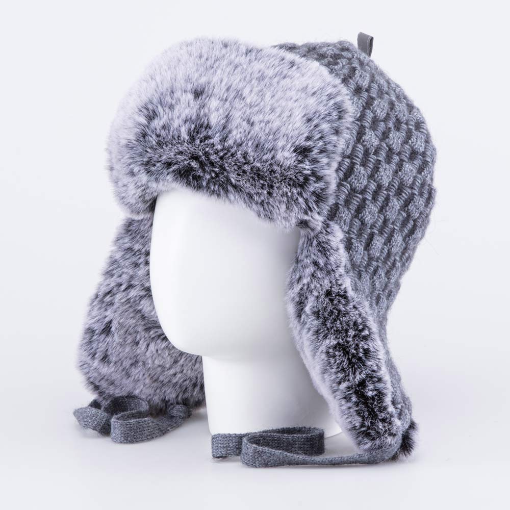 07711935-40 Шапка ушанка детская серый, все фото 1