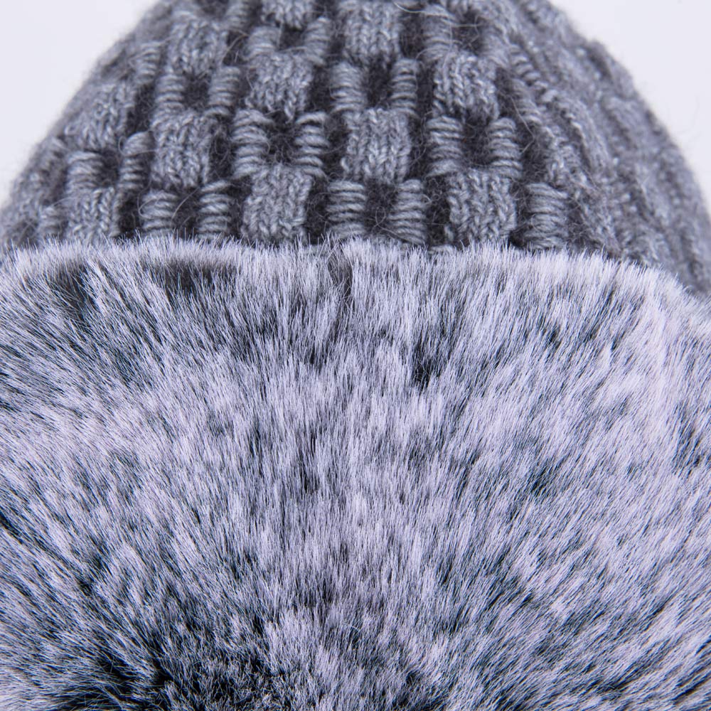 07711935-40 Шапка ушанка детская серый, все фото 4