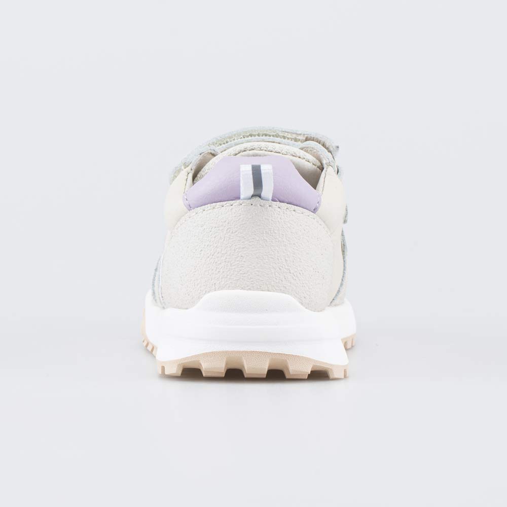 132177-21 Бежевые кожаные полуботинки для девочки , все фото 5