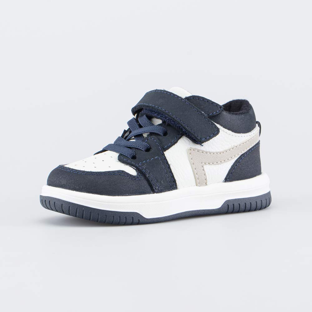 132178-12 Кожаные полуботинки-кеды для мальчика , все фото 1