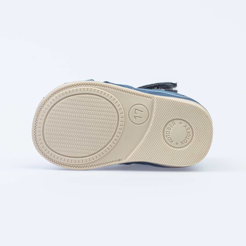 022125-21 Сандалии из натурального нубука для мальчика, все фото 3