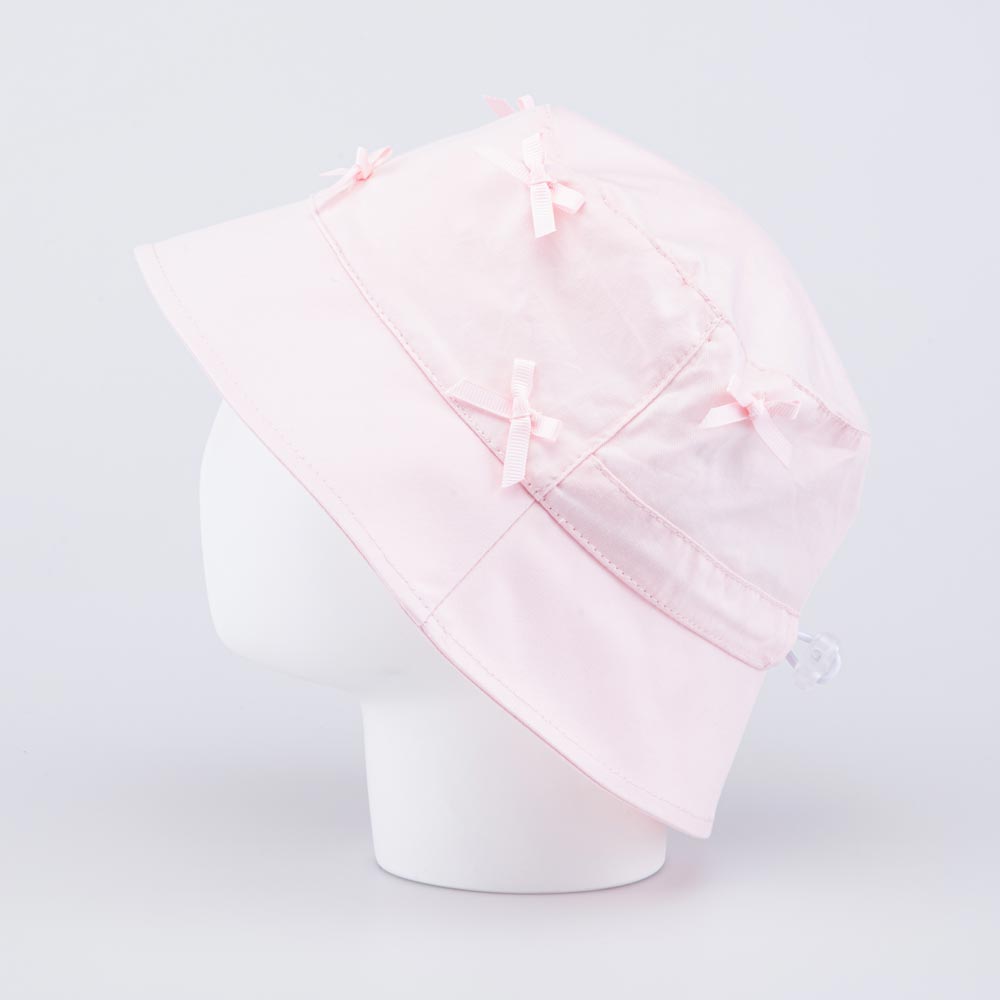 07810025-40 Хлопковая панама для девочки Бантики, все фото 3