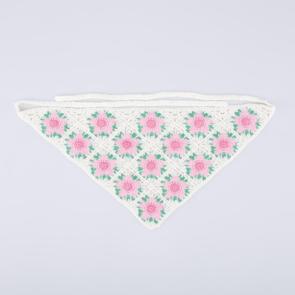 07810027-40 Ажурная вязаная косынка на лето, все фото 1