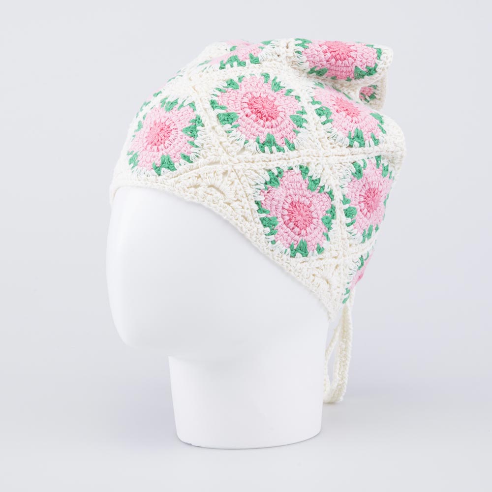 07810027-40 Ажурная вязаная косынка на лето, все фото 2