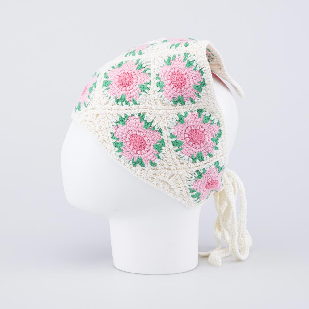 07810027-40 Ажурная вязаная косынка на лето, все фото 3