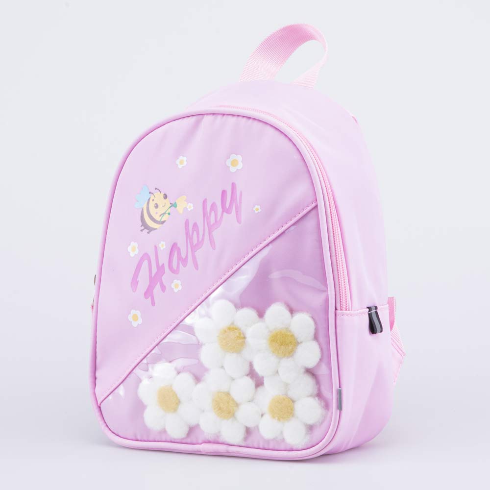 02810299-40 Рюкзак детский Счастливый розовый, все фото 2
