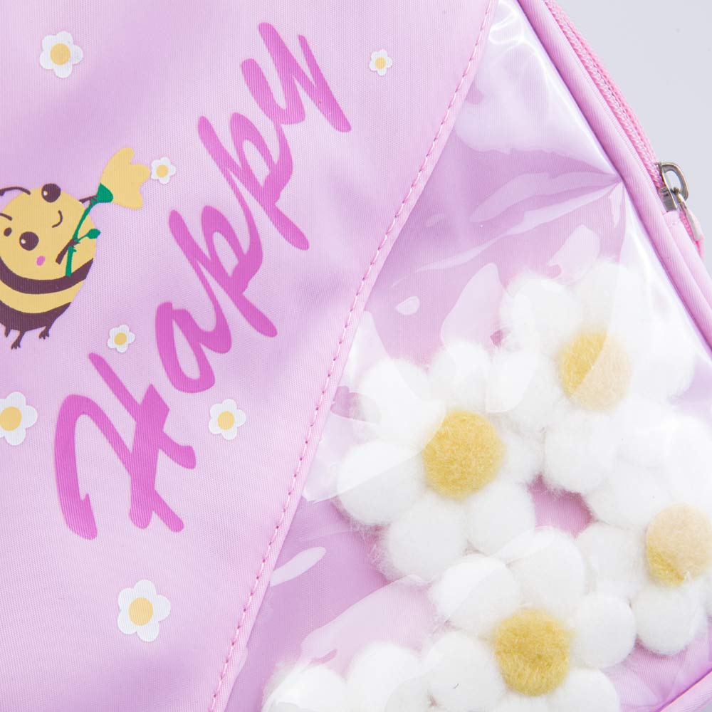 02810299-40 Рюкзак детский Счастливый розовый, все фото 5