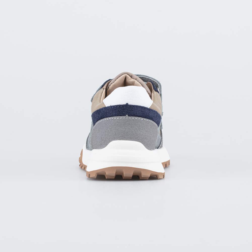 344498-22 Кожаные кроссовки на липучках для мальчика, все фото 5