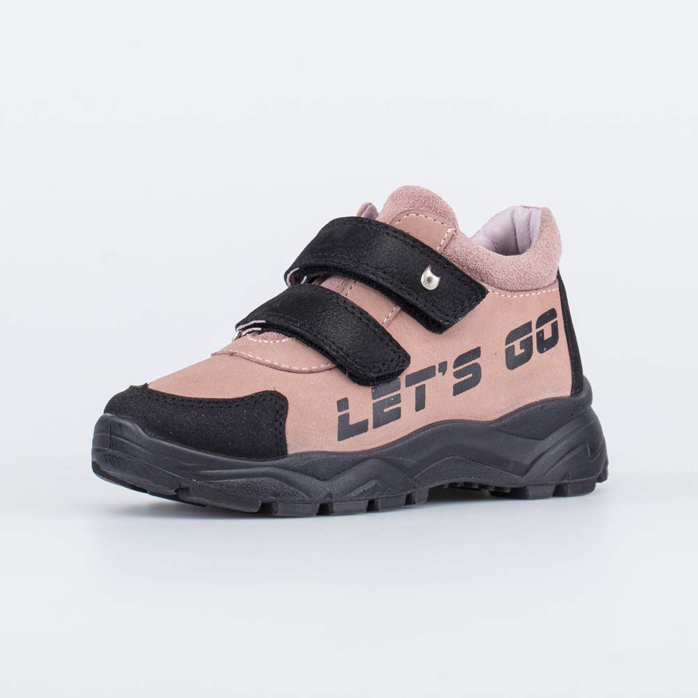 352352-22 Кожаные ботинки на липучках Lets GO, все фото 1