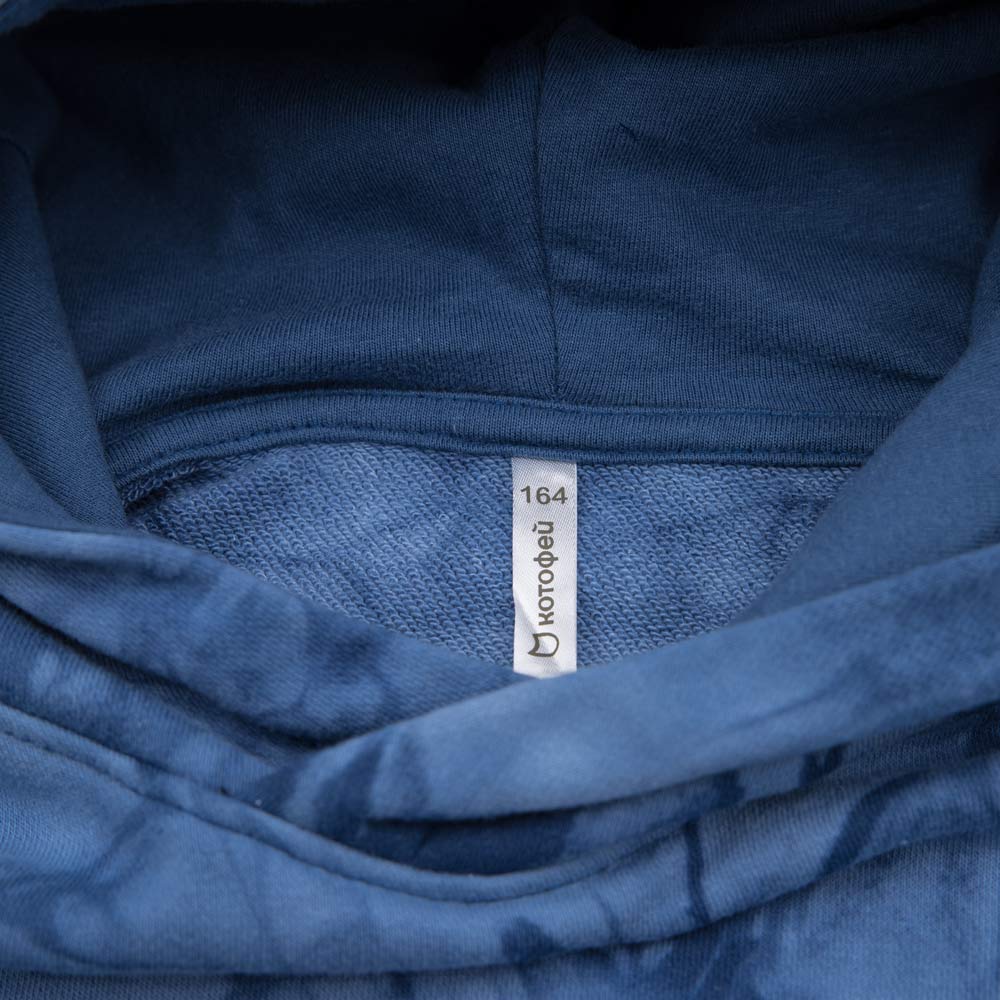 07707001-40 Толстовка (худи), синий, все фото 3