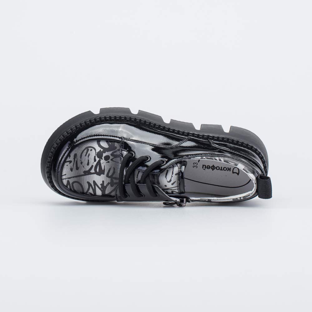 633050-21 Ботинки из лаковой кожи, все фото 4