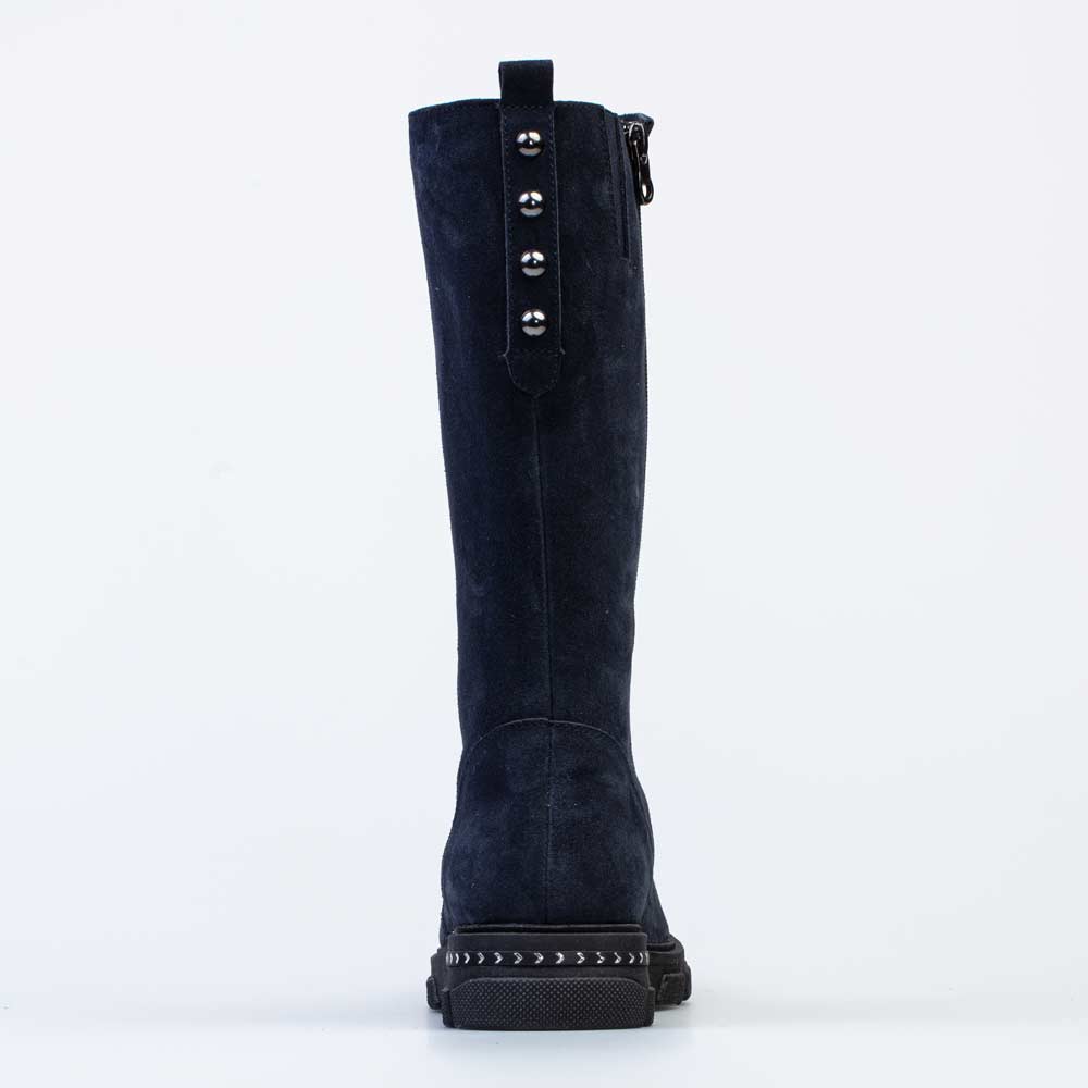 662151-33 Кожаные сапоги на молнии утепленные, все фото 5