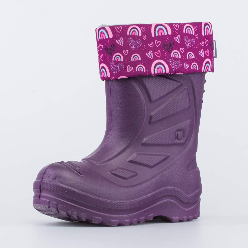 365150-12 Утепленные сапожки из ЭВА Фиолетовый, все фото 1