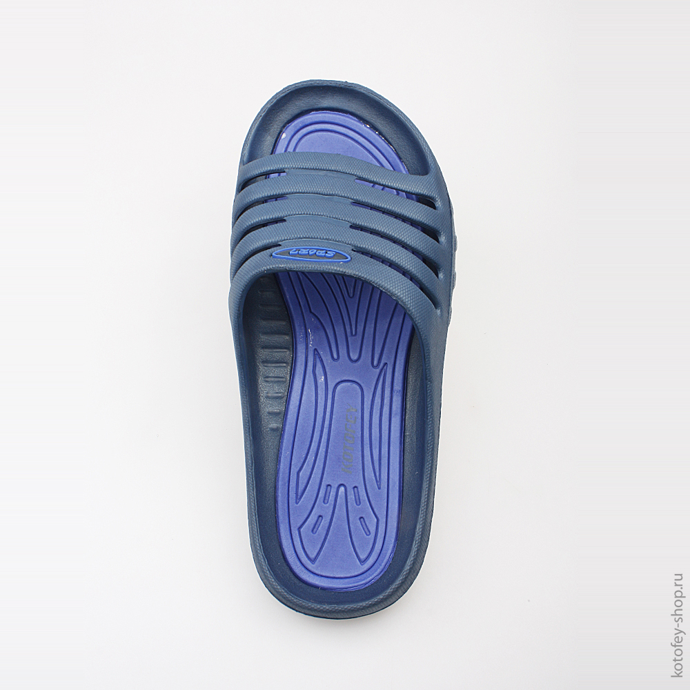725008-01 Пляжная обувь синяя, все фото 4