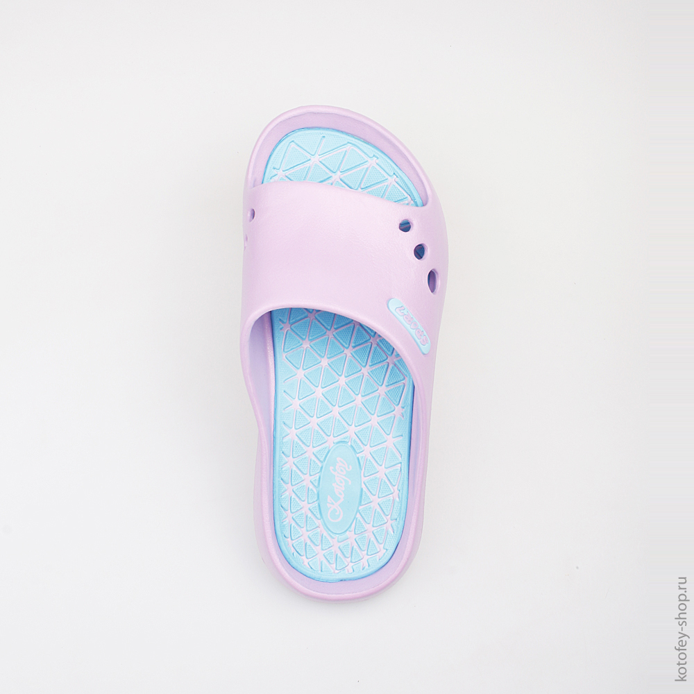 725010-01 Пляжная обувь сиреневая, все фото 4