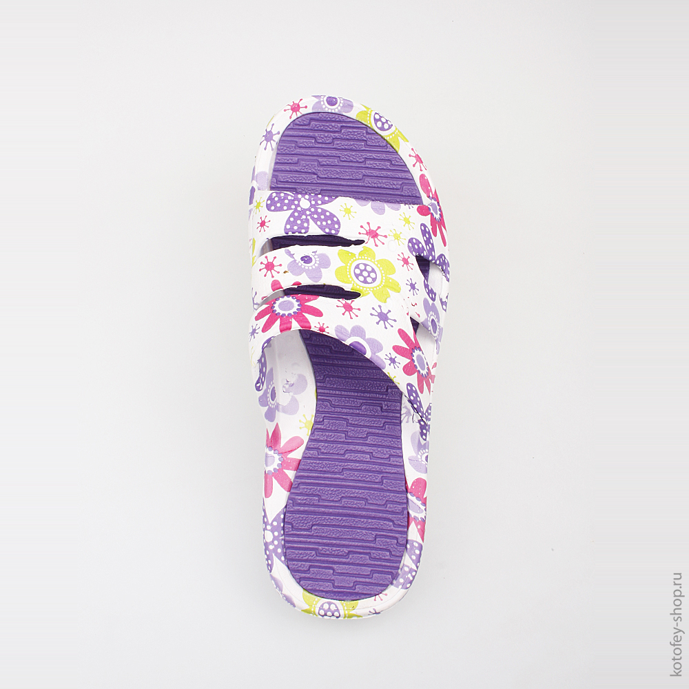 725013-01 Пляжная обувь сиреневая, все фото 4