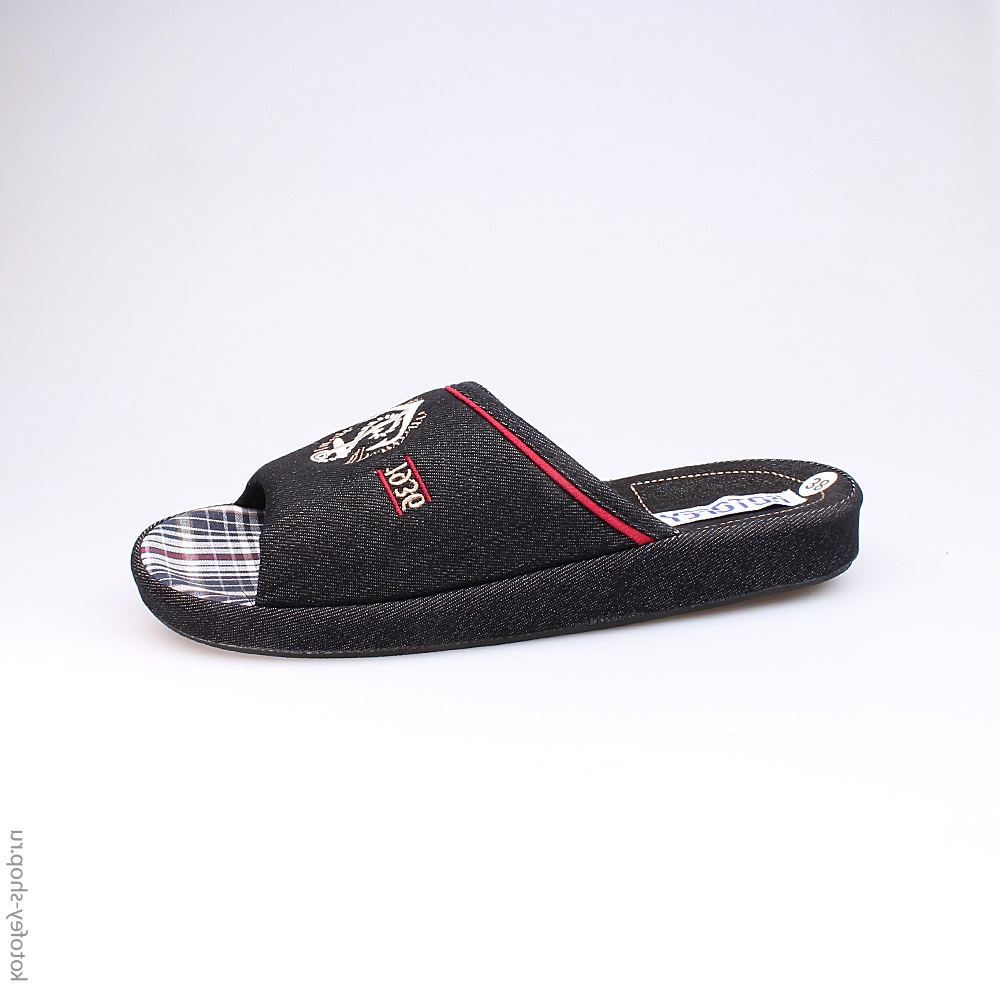 731011-11 Тапочки черные, все фото 1