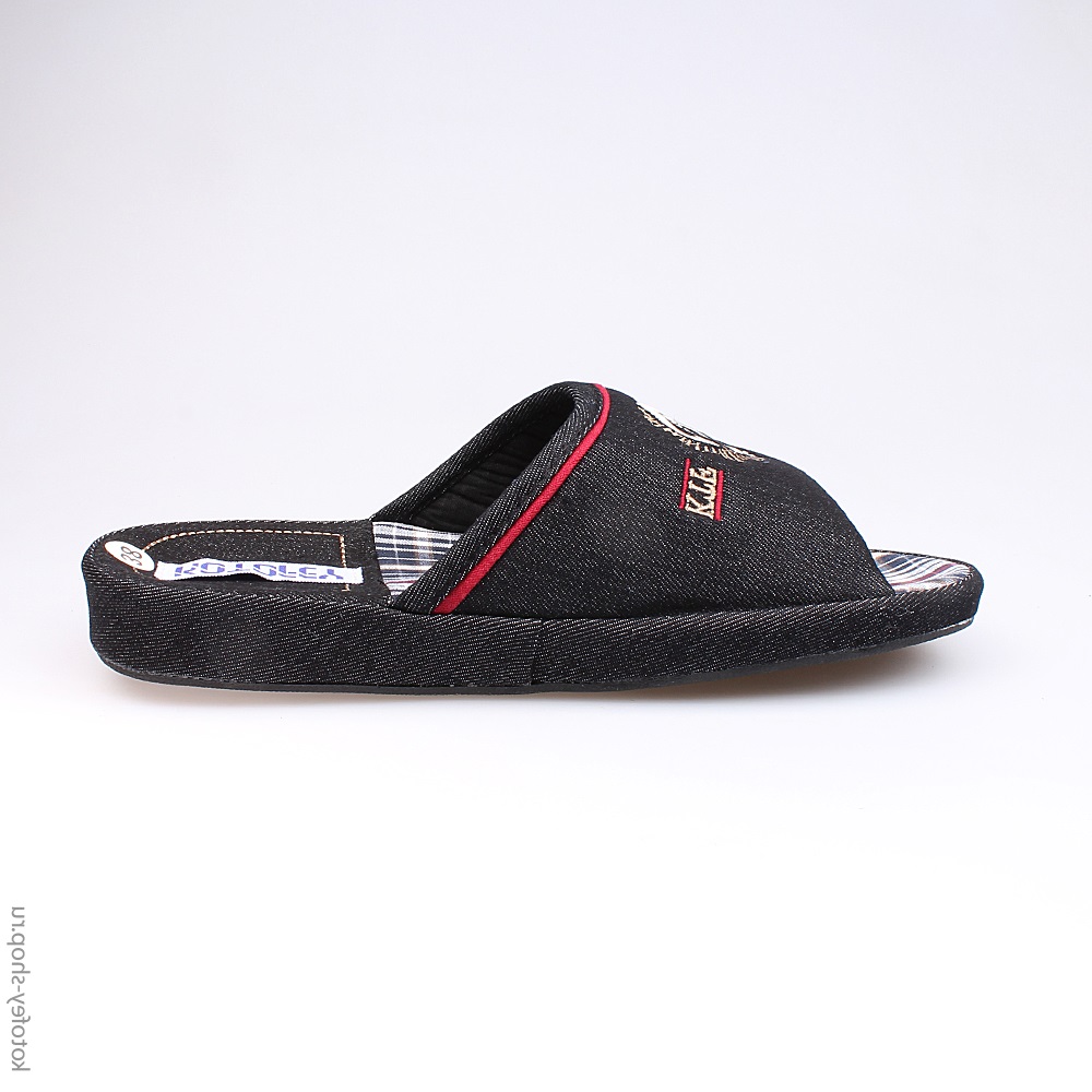 731011-11 Тапочки черные, все фото 2