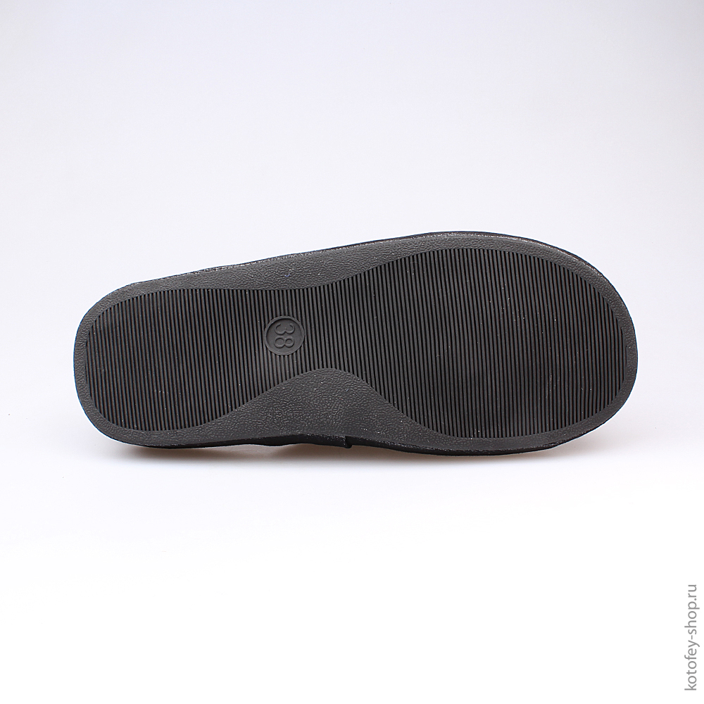 731011-11 Тапочки черные, все фото 3