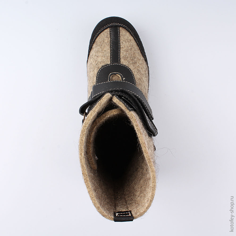 957008-02 Войлочные ботинки без подкладки, все фото 4