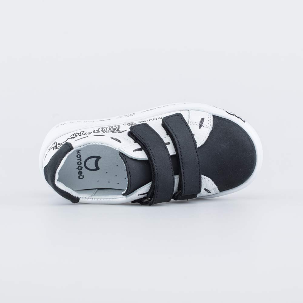 332153-21 Кожаные полуботинки на липучках, все фото 4