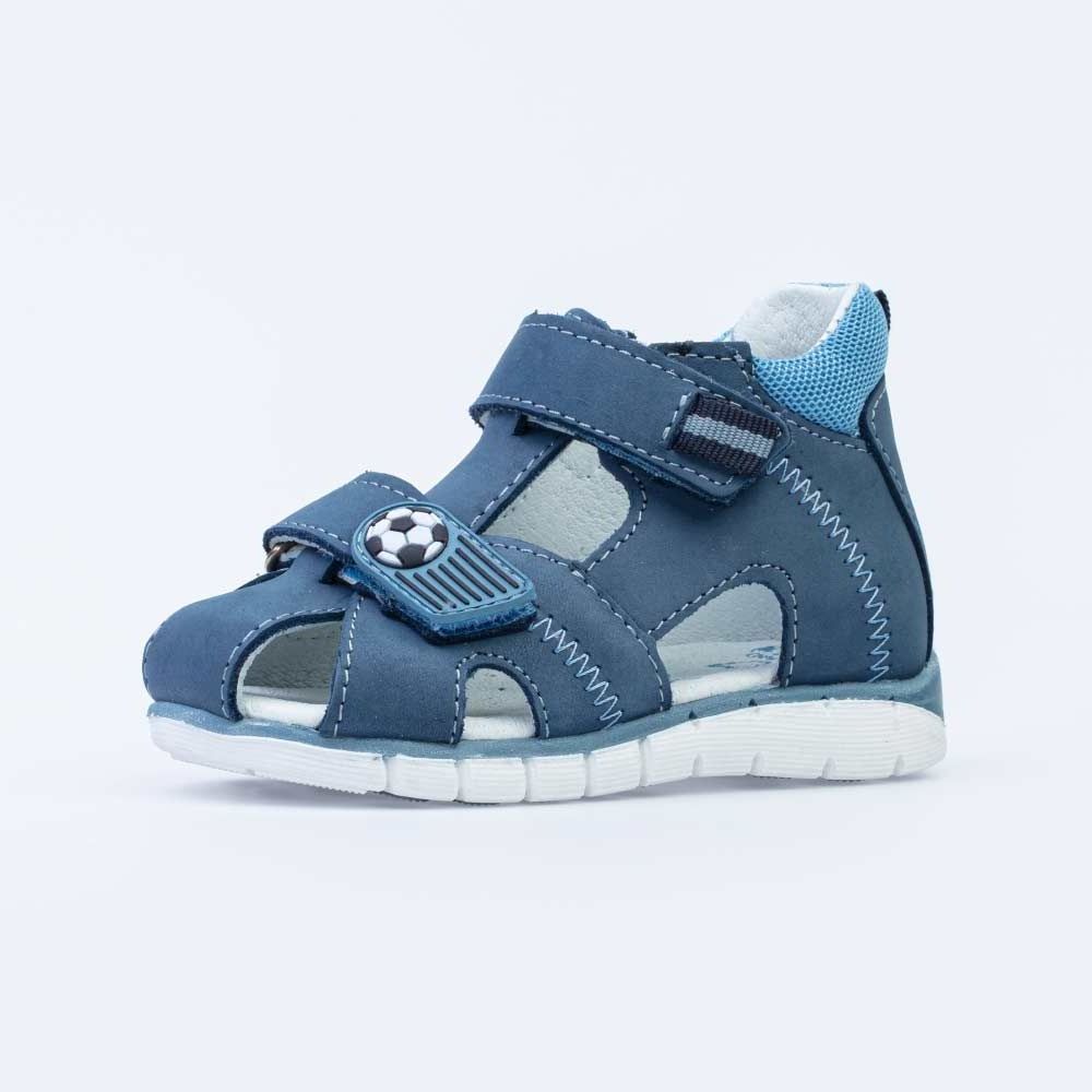 122162-21 Сандалии из натурального нубука для мальчика, все фото 1