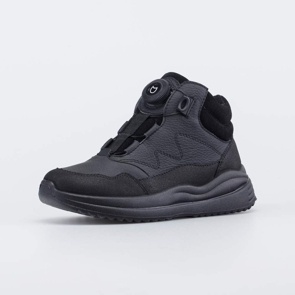 452136-32 Кожаные ботинки с системой быстрой шнуровки , все фото 1