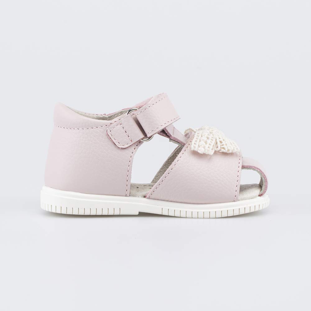 022169-22 Кожаные сандалии с бантиком Первые шаги, все фото 2