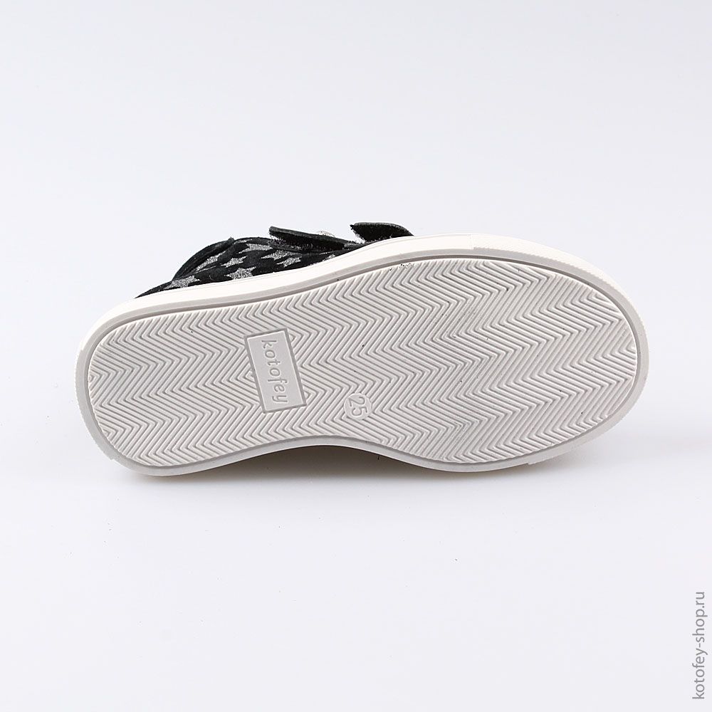 352208-22 Кожаные ботинки для девочки Звездная ночь, все фото 3