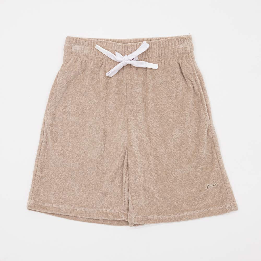 07764088-43 Шорты махровые для мальчика Неженка бежевый, все фото 1