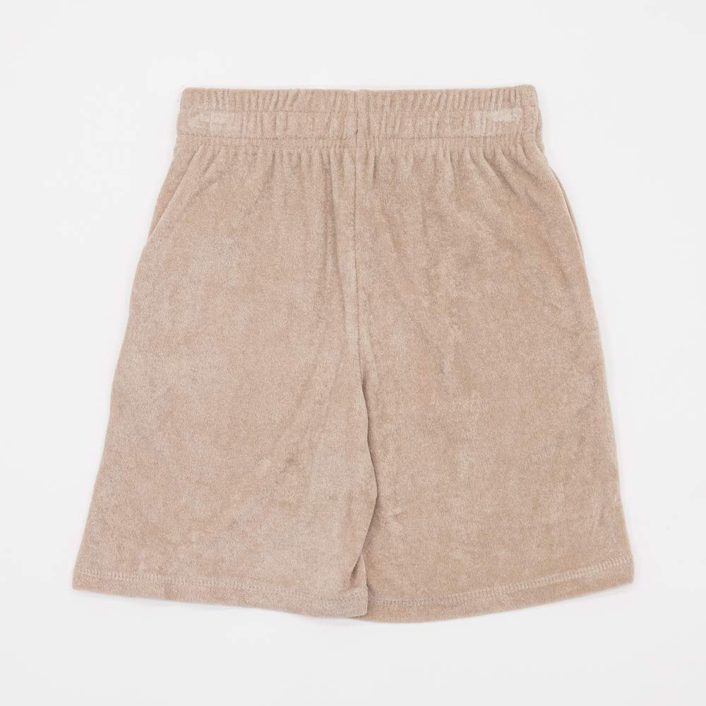 07764088-43 Шорты махровые для мальчика Неженка бежевый, все фото 2