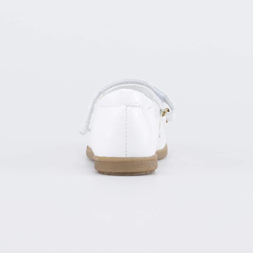 333027-22 Белые лаковые туфли для девочки, все фото 5