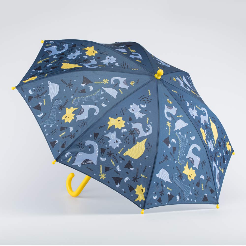 03707098-00 Зонт детский Динопарк темно-серый, все фото 1