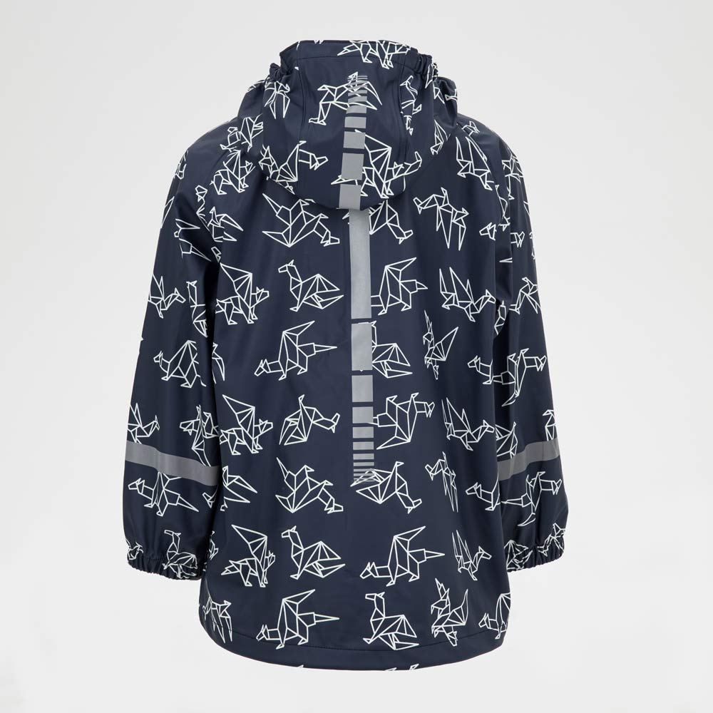 07751052-40 Куртка-дождевик детская темно-синий, все фото 2