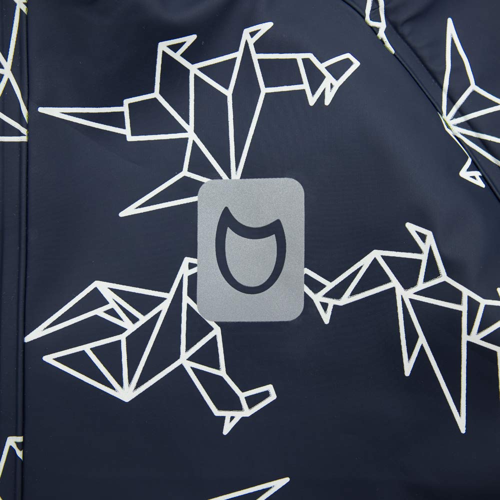 07751052-40 Куртка-дождевик детская темно-синий, все фото 4