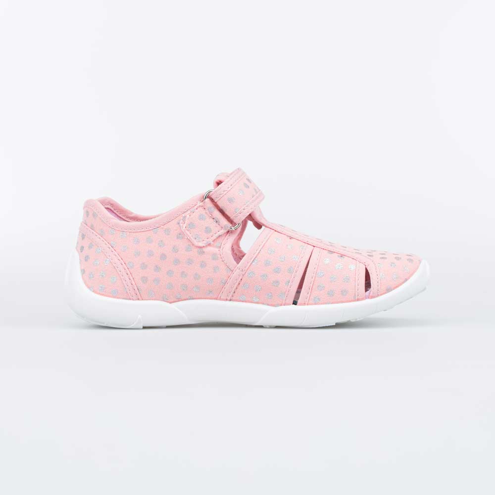 421084-11 Текстильные сандалии Сердечки, все фото 2